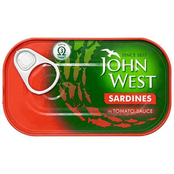John West Sardines in Tomato Sauce 120g SaveCo Online Ltd