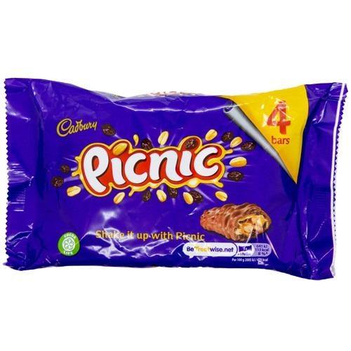 Cadbury Picnic 4 pack SaveCo Online Ltd