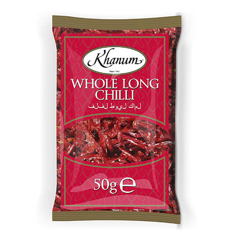 Khanum Whole Long Chilli 50g @ SaveCo Online Ltd