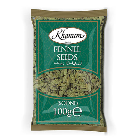 Khanum Fennel Seeds 100g @ SaveCo Online Ltd