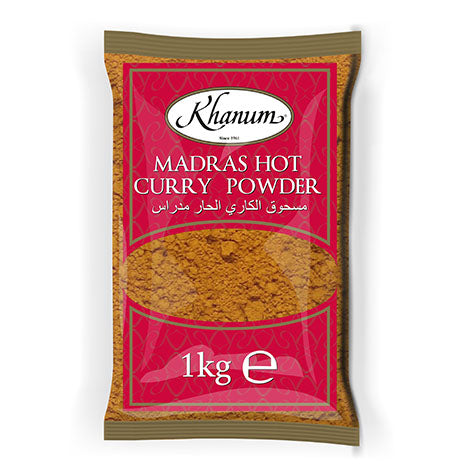 Khanum Madras Hot Curry Powder 1kg @ SaveCo Online Ltd