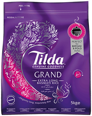 Tilda Grand Extra Long Basmati Rice 5kg @ SaveCo Online Ltd