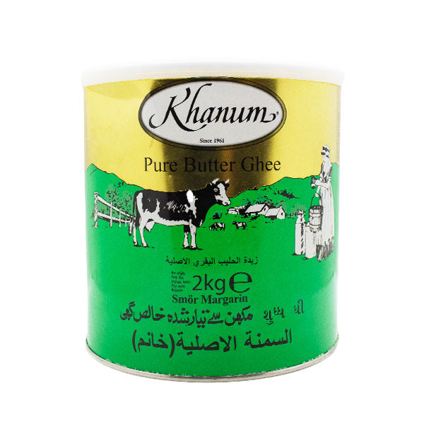 Khanum Pure Butter Ghee 500g, 1kg, 2kg