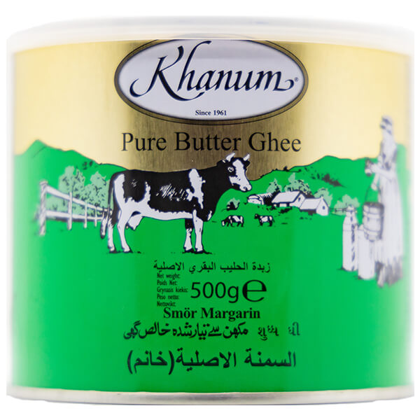 Khanum Pure Butter Ghee 500g @SaveCo Online Ltd