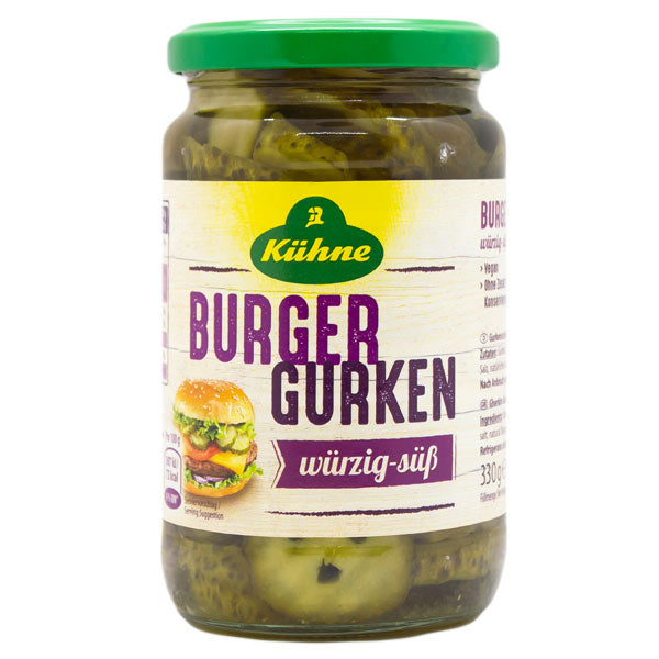 Kuhne Burger Gurken 330g @SaveCo Online Ltd