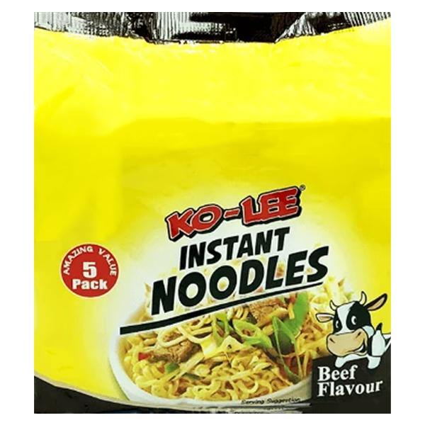 Ko-Lee Beef Flavour Noodles 5pk @ SaveCo Online Ltd