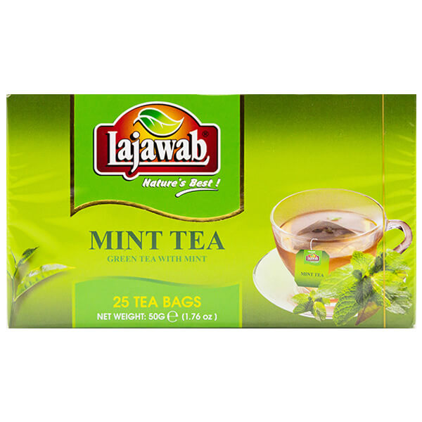 Lajawab Mint Tea 25 Tea Bags @SaveCo Online Ltd