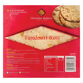 Leicester Bakery Tandoori Roti @SaveCo Online Ltd