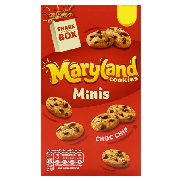 Maryland Cookie Minis Choc Chip 150g @ SaveCo Online Ltd