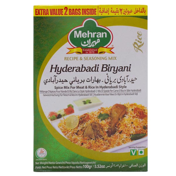 Mehran Hyderabadi Biryani 100g @SaveCo Online Ltd