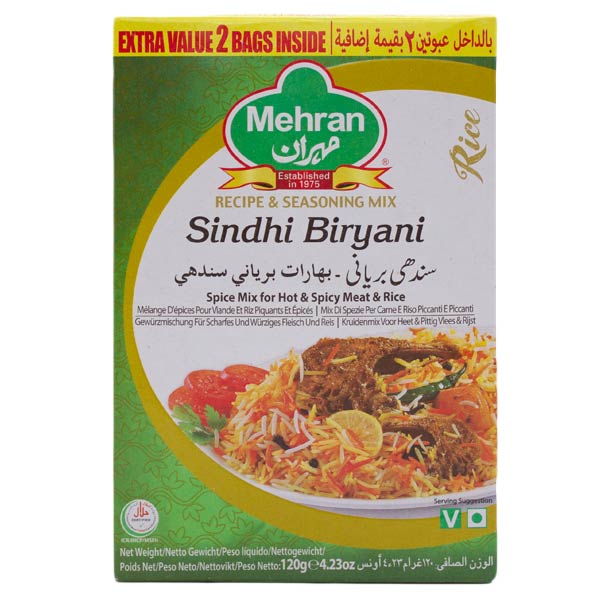 Mehran Sindhi Biryani 120g @SaveCo Online Ltd