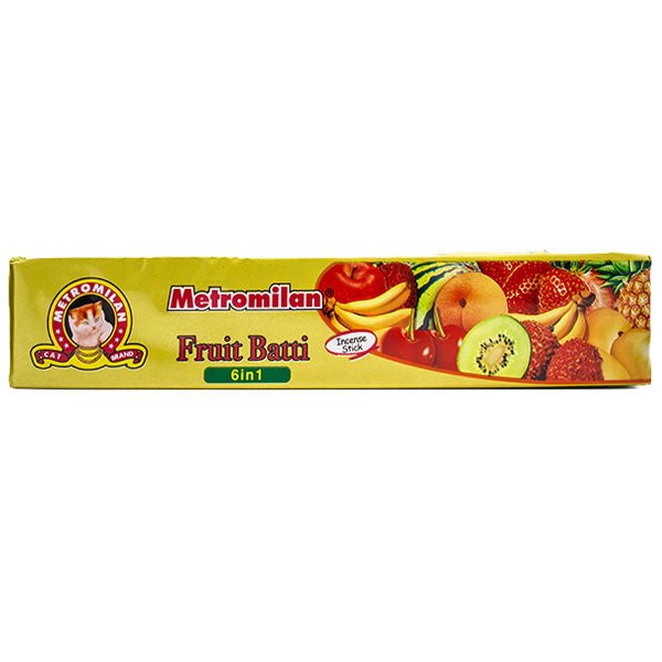 Metromilan Fruit Batti 6 in 1 Incense Sticks @ SaveCo Online Ltd