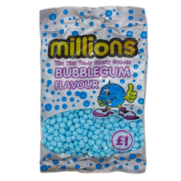 Millions Bubblegum Flavour 85g @SaveCo Online Ltd