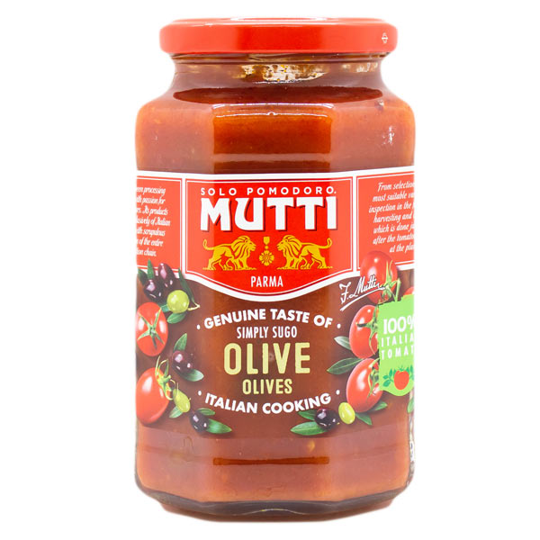 Mutti Olives Sauce 400g @ SaveCo Online Ltd