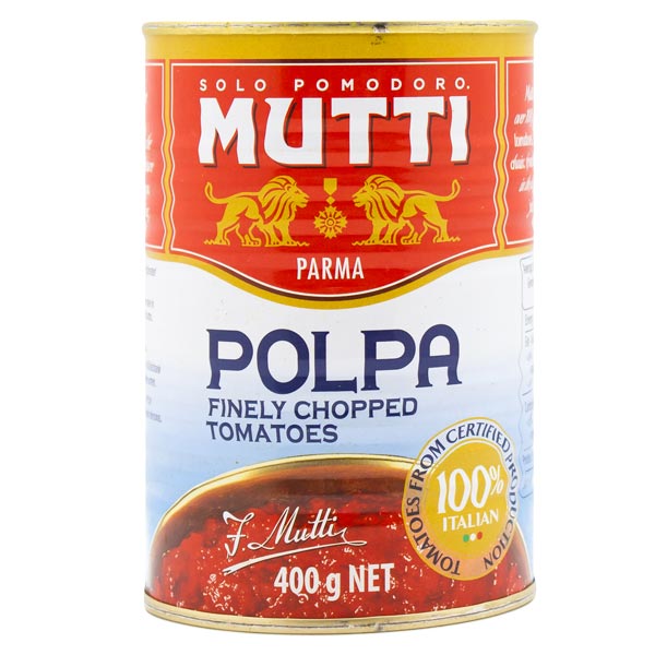 Mutti Polpa Chopped Tomatoes 400g @SaveCo Online Ltd
