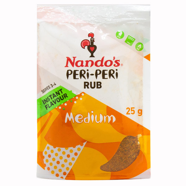 Nando's Peri-Peri Rub Medium 25g @SaveCo Online Ltd