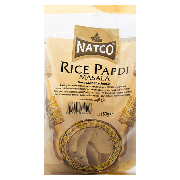 Natco Rice Papdi Masala 150g @ Saveco