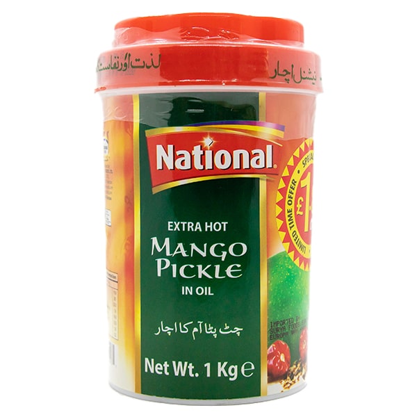 National Extra Hot Mango Pickle In Oil @ SaveCo Ltd