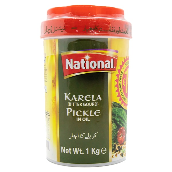 National Karela (Bitter Gourd) Pickle In Oil @ SaveCo Online Ltd