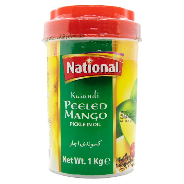 National Kasundi Peeled Mango Pickle In Oil @ SaveCo Online Ltd