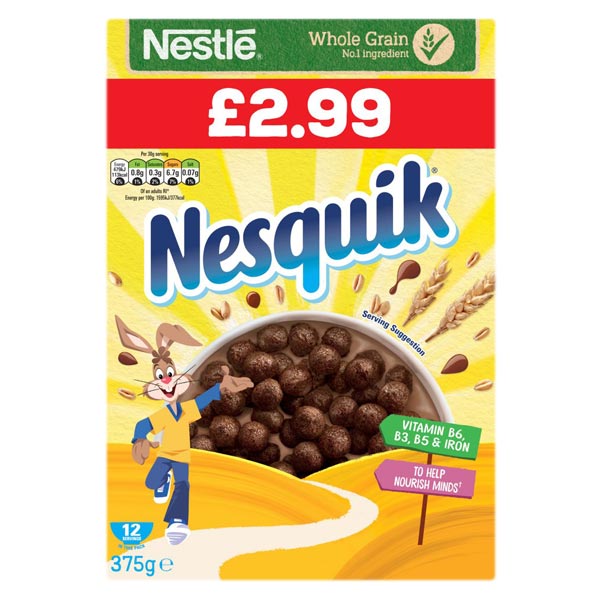 Nestle Nesquik 375g @SaveCo Online Ltd