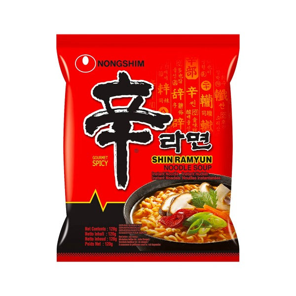 Nongshim Shin Ramyun Noodles 120g @SaveCo Online Ltd