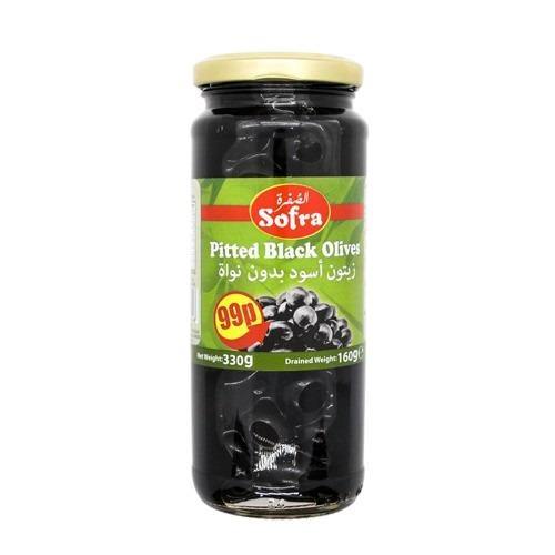 Sofra pitted black olives SaveCo Online Ltd