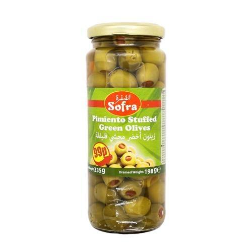Sofra pimiento stuffed green olives SaveCo Online Ltd