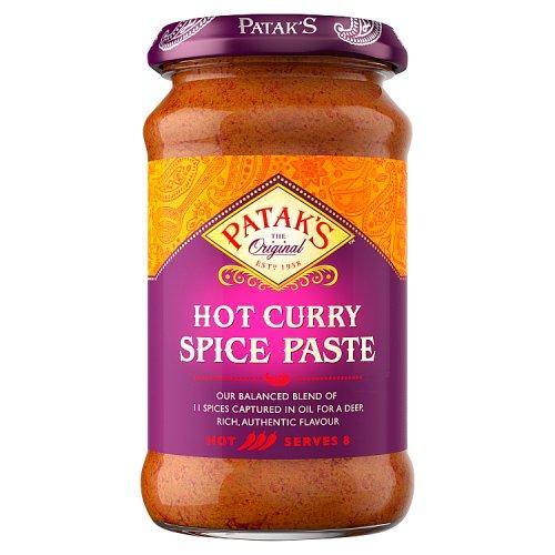 Pataks hot curry spice paste SaveCo Online Ltd
