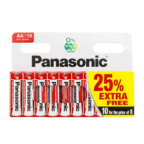 Panasonic AA Batteries (10pck) @ SaveCo Online Ltd