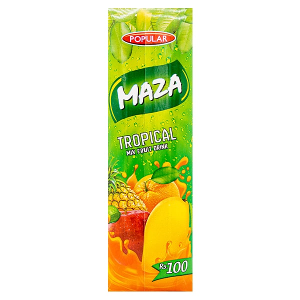 Popular Maza Tropical Mix Fruit Drink (1L) @ SaveCo Online Ltd