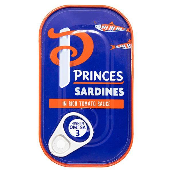 Princes Sardines in Tomato Sauce 120g SaveCo Online Ltd