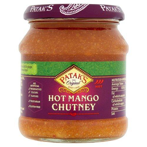 Pataks hot mango chutney SaveCo Online Ltd