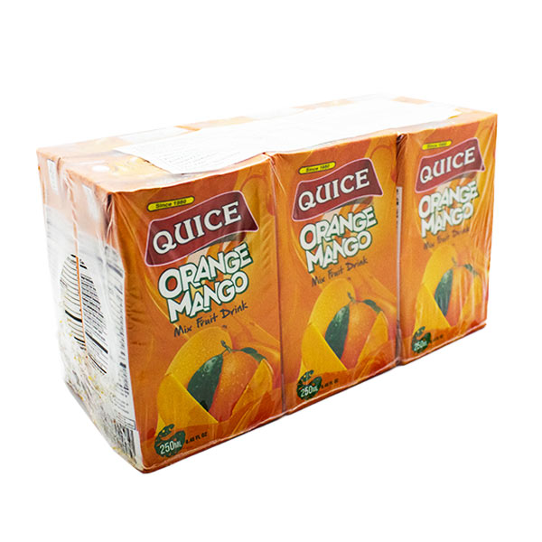 Quice Orange Mango Fruit Drink 6x250ml