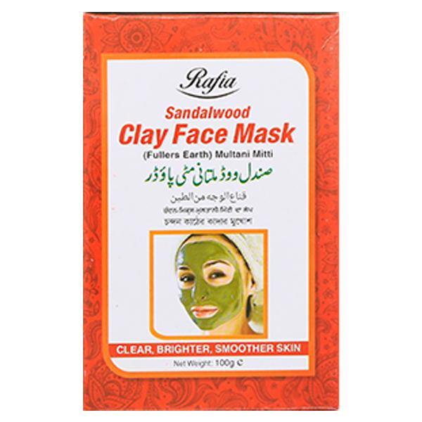 Rafia Sandalwood Clay Face Mask 100g - SaveCo Online Ltd