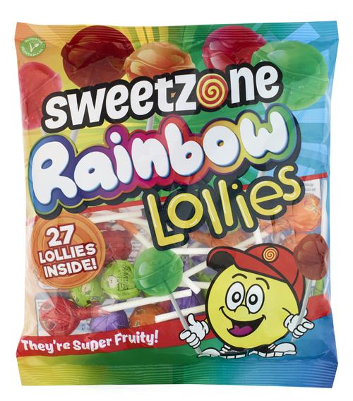 Sweetzone Rainbow Lollies @ SaveCo Online Ltd