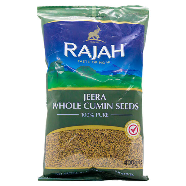 Rajah Jeera Whole Cumin Seeds 400g @ SaveCo Online Ltd