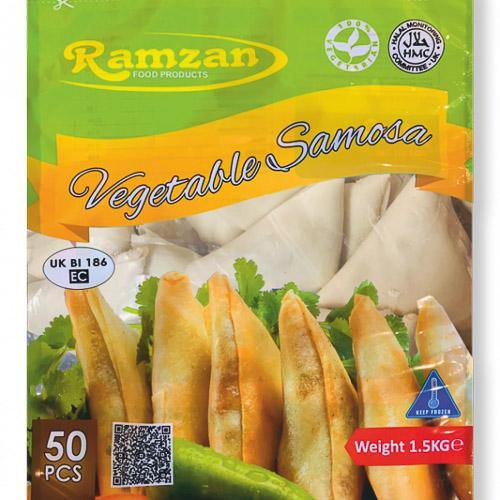Ramzan 50 Vegetable Samosas @ SaveCo Online Ltd