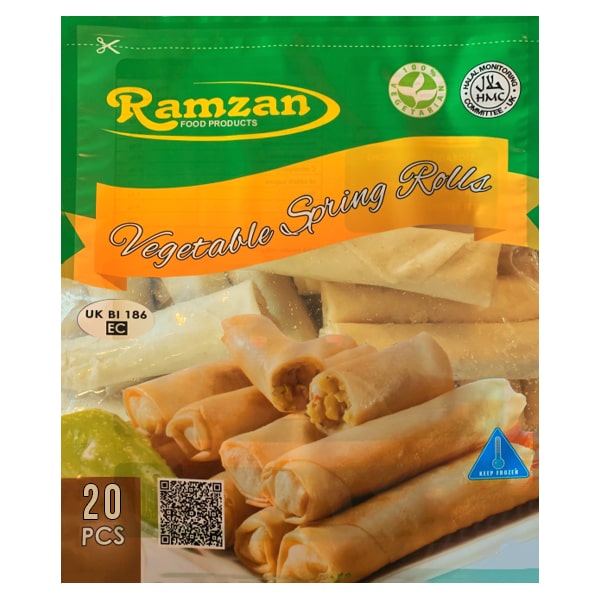 Ramzan 20 Vegetable Spring Rolls @ SaveCo Online Ltd