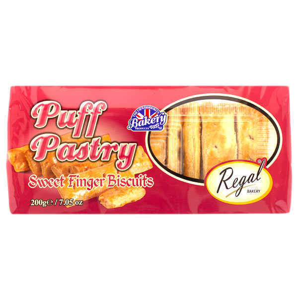 Regal Puff Pastry Sweet Finger Biscuits 200g @SaveCo Online Ltd