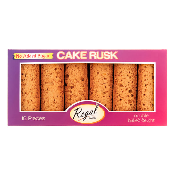 Regal No Added Sugar Cake Rusk - 18pc @ SaveCo Online Ltd
