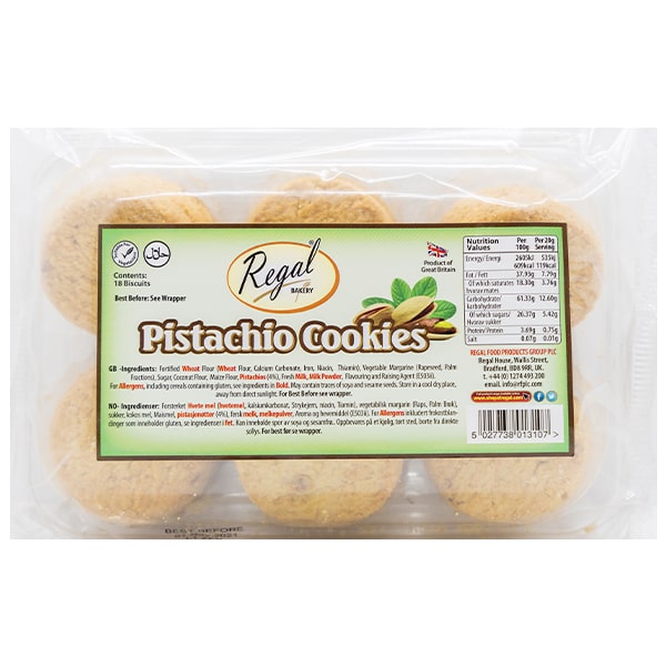 Regal Pistachio Cookies  - 18pc @SaveCo Online Ltd