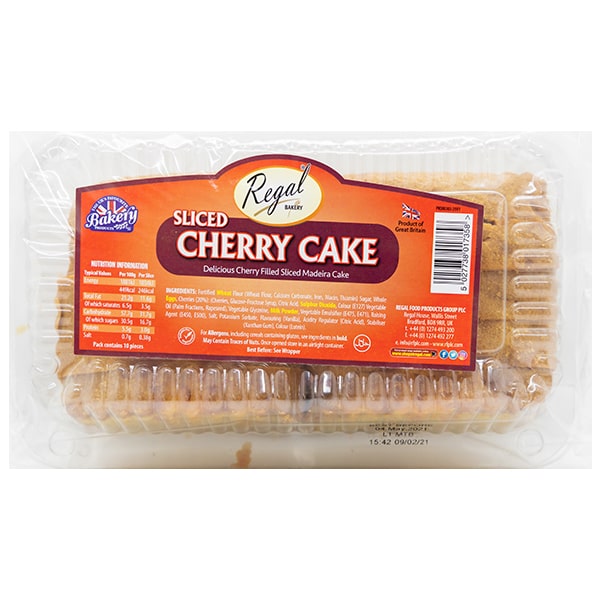 Regal Sliced Cherry Cake @SaveCo Online Ltd