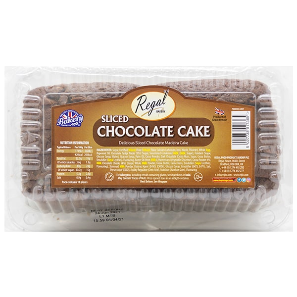 Regal Sliced Chocolate Cake @SaveCo Online Ltd