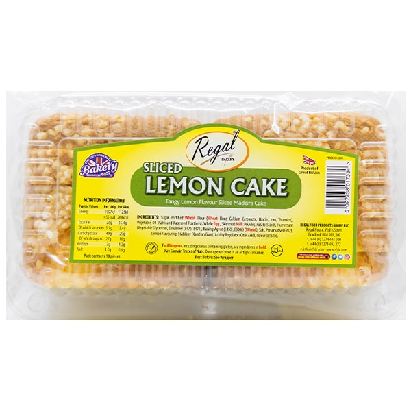 Regal Sliced Lemon Cake @SaveCo Online Ltd