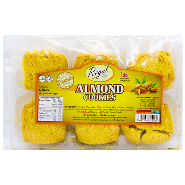 Regal Almond Cookies - 12pc @ SaveCo Online Ltd