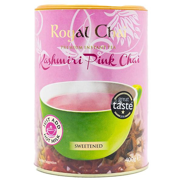 Royal Chai Kashmiri Pink Chai Sweetened Tub @ SaveCo Online Ltd