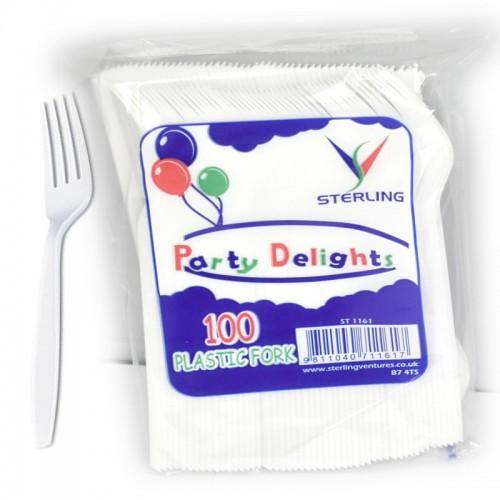 Plastic forks (100s) SaveCo Online Ltd