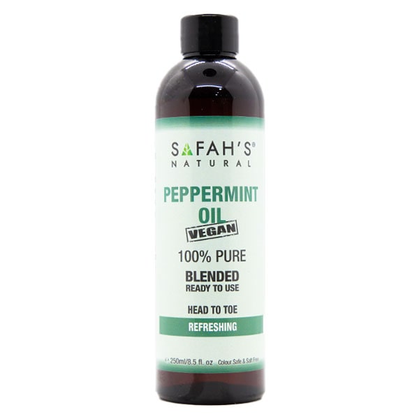 Safah's Natural Peppermint Oil 250ml at SaveCo Online Ltd