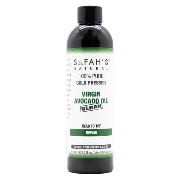 Safah's Natural Virgin Avocado Oil 250ml @ Saveco Online Ltd